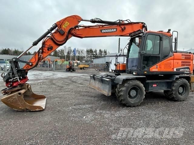 Doosan DX 170 W-5 Ekskavatori uz riteņiem