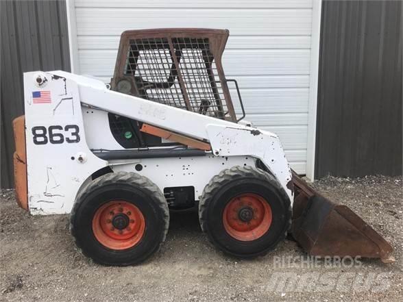 Bobcat 863 Lietoti riteņu kompaktiekrāvēji