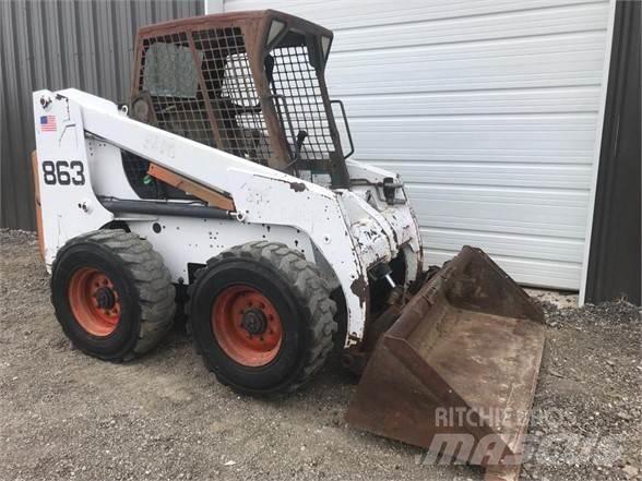 Bobcat 863 Lietoti riteņu kompaktiekrāvēji