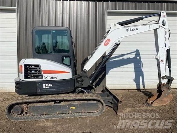 Bobcat E55 Kāpurķēžu ekskavatori