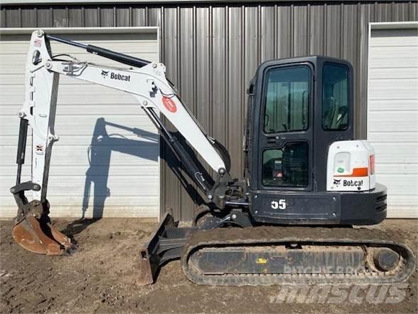Bobcat E55 Kāpurķēžu ekskavatori