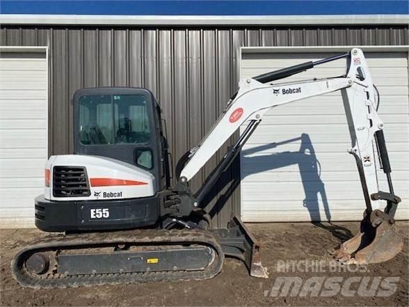 Bobcat E55 Kāpurķēžu ekskavatori