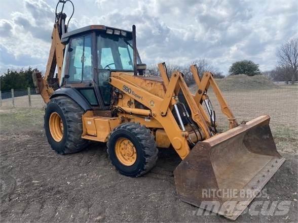 CASE 590SL Ekskavatori-iekrāvēji