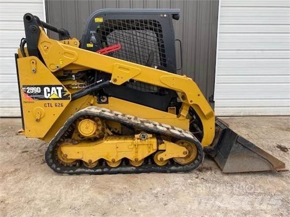 CAT 259D Lietoti riteņu kompaktiekrāvēji