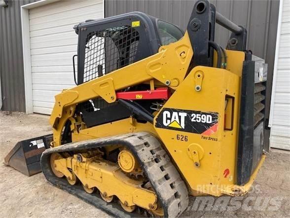 CAT 259D Lietoti riteņu kompaktiekrāvēji