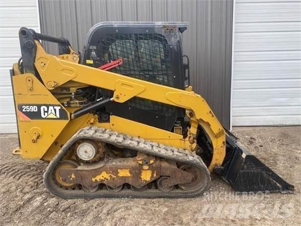 CAT 259D Lietoti riteņu kompaktiekrāvēji
