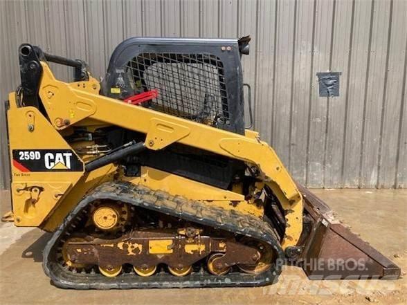 CAT 259D Lietoti riteņu kompaktiekrāvēji