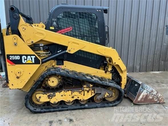 CAT 259D Lietoti riteņu kompaktiekrāvēji