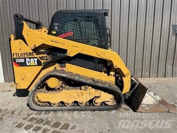CAT 259D Lietoti riteņu kompaktiekrāvēji