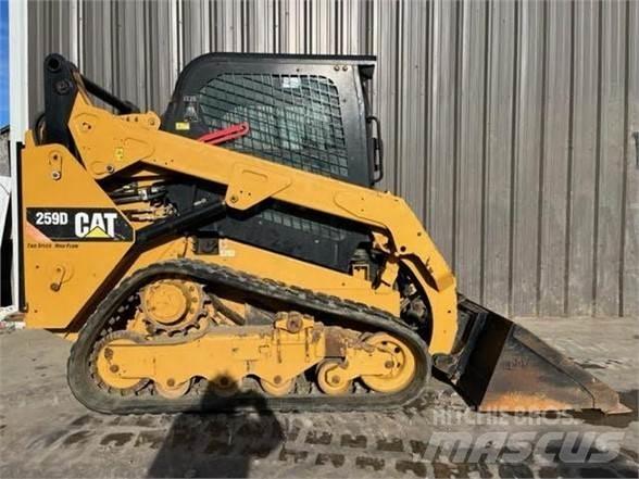 CAT 259D Lietoti riteņu kompaktiekrāvēji