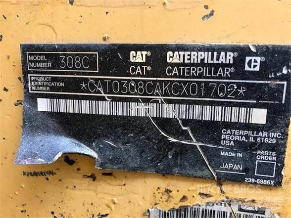 CAT 308C CR Kāpurķēžu ekskavatori