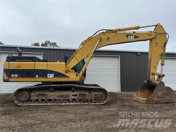 CAT 345CL Kāpurķēžu ekskavatori