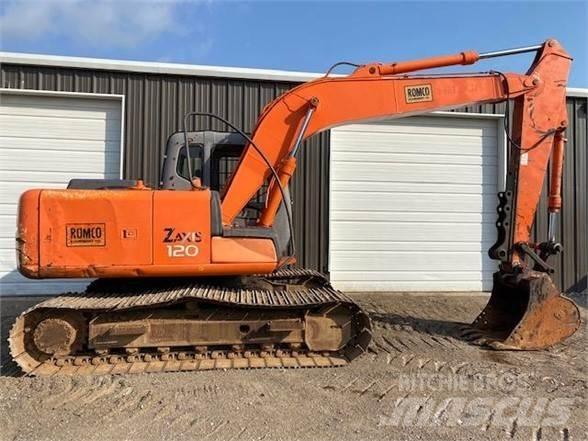 Hitachi ZX120 Kāpurķēžu ekskavatori