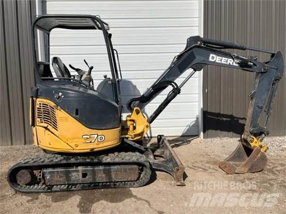John Deere 27D Mini ekskavatori < 7 t