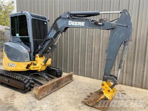 John Deere 35D Mini ekskavatori < 7 t