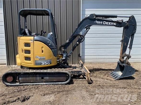 John Deere 35G Mini ekskavatori < 7 t