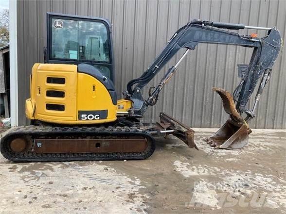 John Deere 50G Mini ekskavatori < 7 t