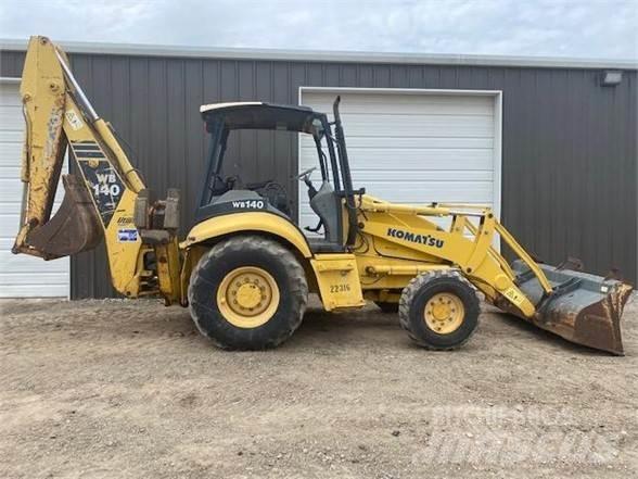 Komatsu WB140 Ekskavatori-iekrāvēji