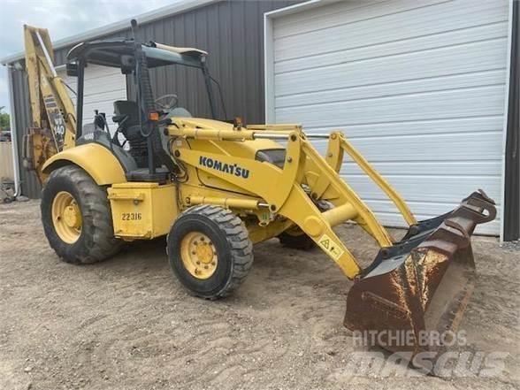 Komatsu WB140 Ekskavatori-iekrāvēji