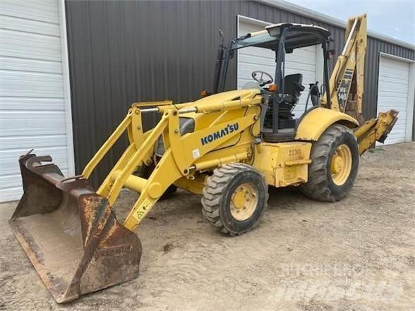 Komatsu WB140 Ekskavatori-iekrāvēji