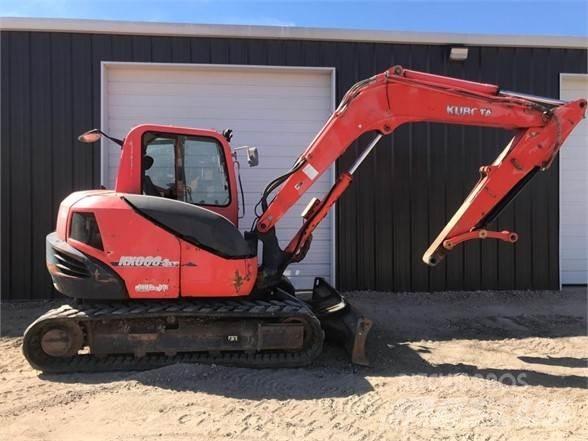 Kubota KX080-4 Kāpurķēžu ekskavatori
