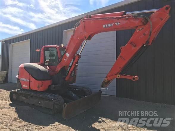 Kubota KX080-4 Kāpurķēžu ekskavatori