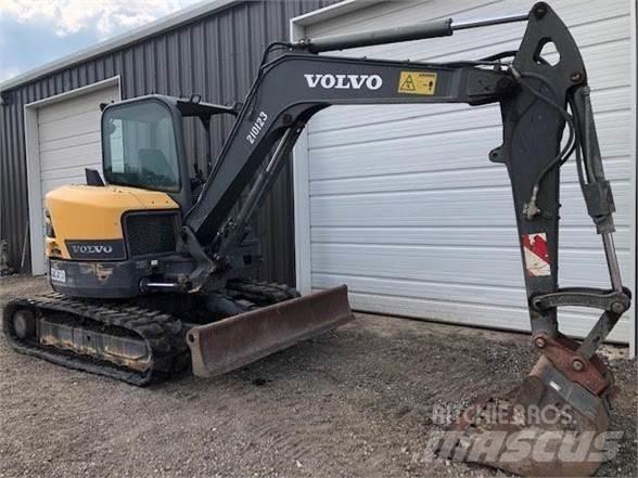 Volvo ECR58D Kāpurķēžu ekskavatori