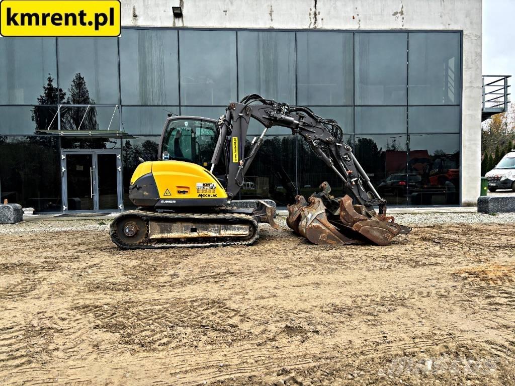 Mecalac 8 M CR Kāpurķēžu ekskavatori