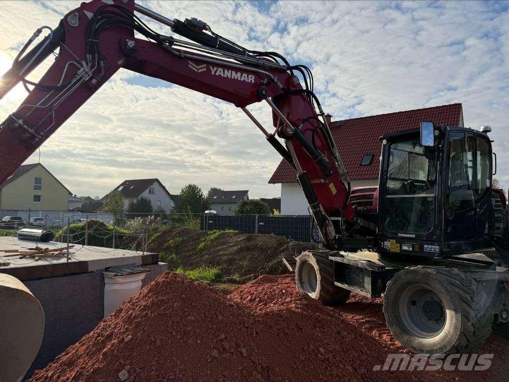 Yanmar B 110 W Ekskavatori uz riteņiem