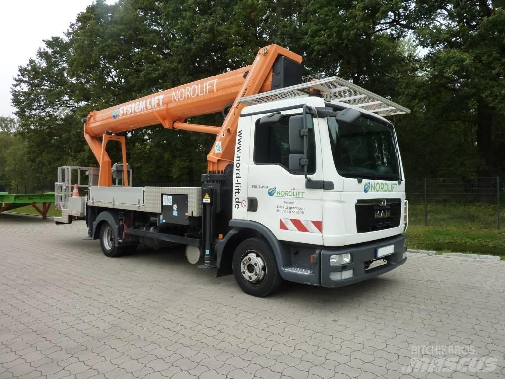 Ruthmann T 330 Pacēlāji uz automašīnas bāzes