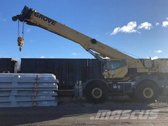 Grove RT 700 E Celtņi nelīdzenām virsmām