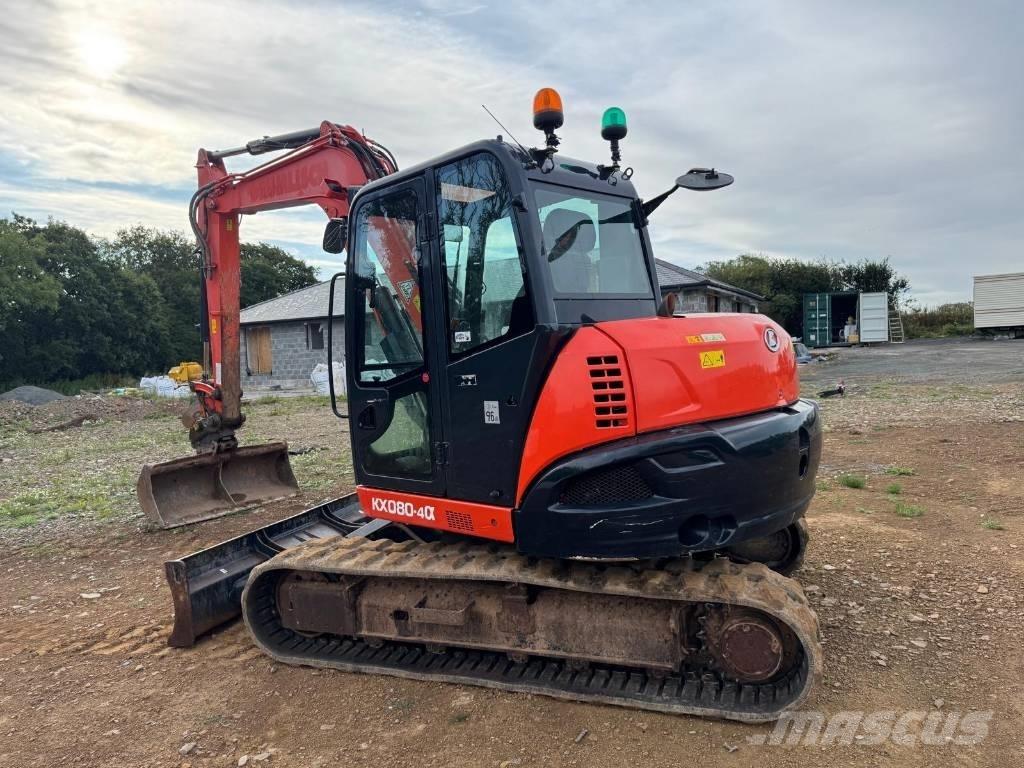 Kubota KX 080-4 Vidēja lieluma ekskavatori 7 t - 12 t