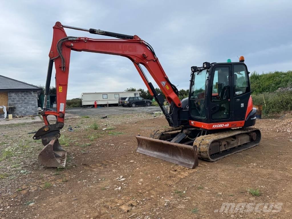 Kubota KX 080-4 Vidēja lieluma ekskavatori 7 t - 12 t