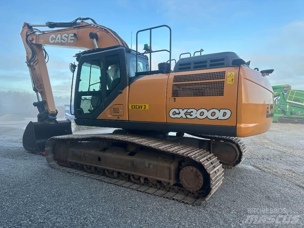 CASE CX 300D Kāpurķēžu ekskavatori