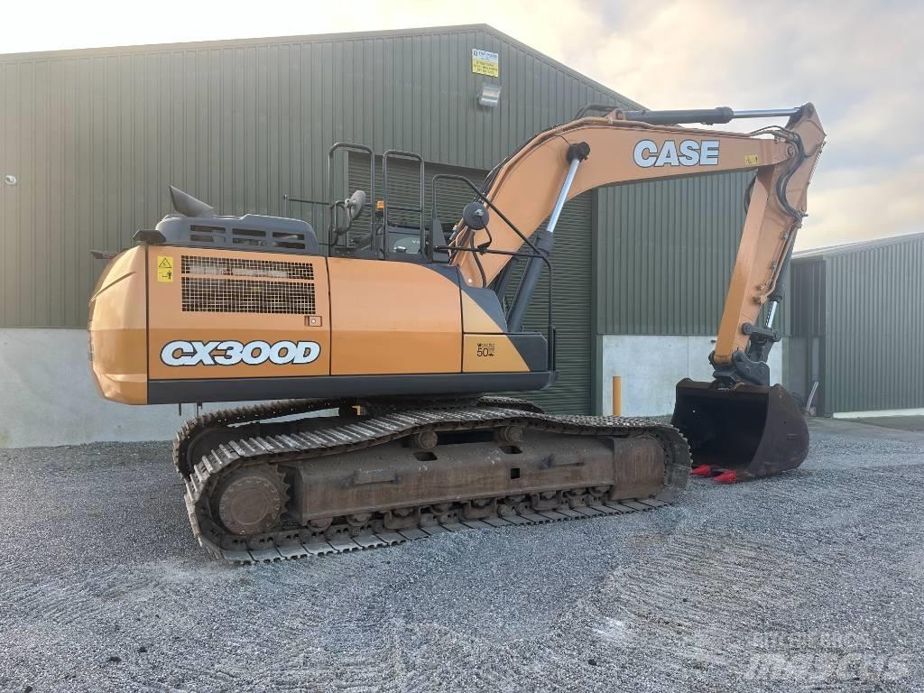 CASE CX 300D Kāpurķēžu ekskavatori