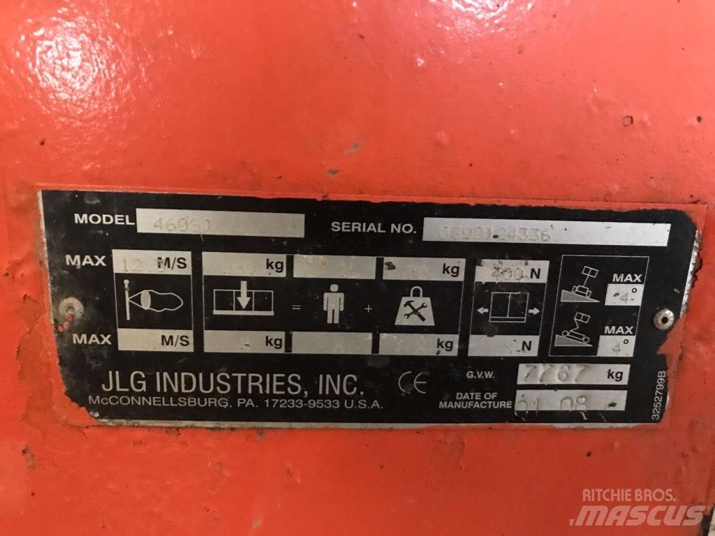 JLG 460 SJ Teleskopiskie pacēlāji
