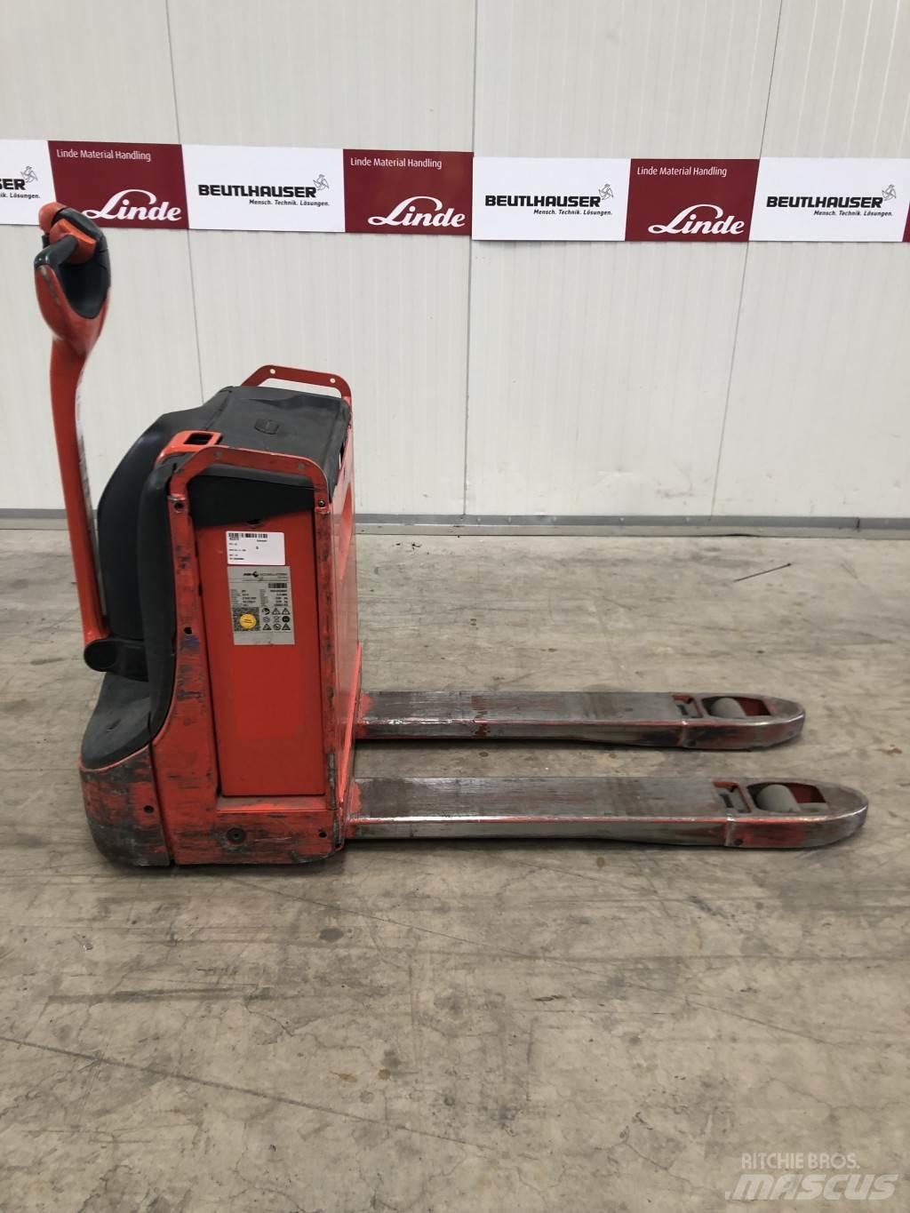 Linde T16 Zemie palešu pacēlāji