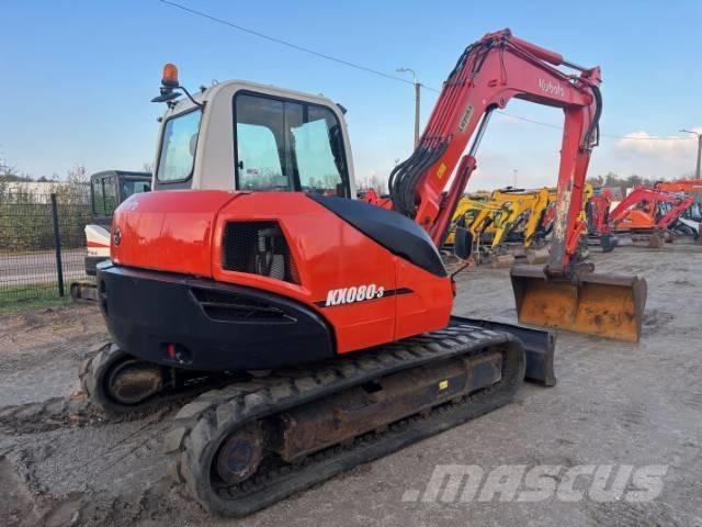Kubota KX 080-3 Vidēja lieluma ekskavatori 7 t - 12 t