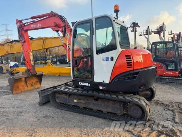 Kubota KX 080-3 Vidēja lieluma ekskavatori 7 t - 12 t