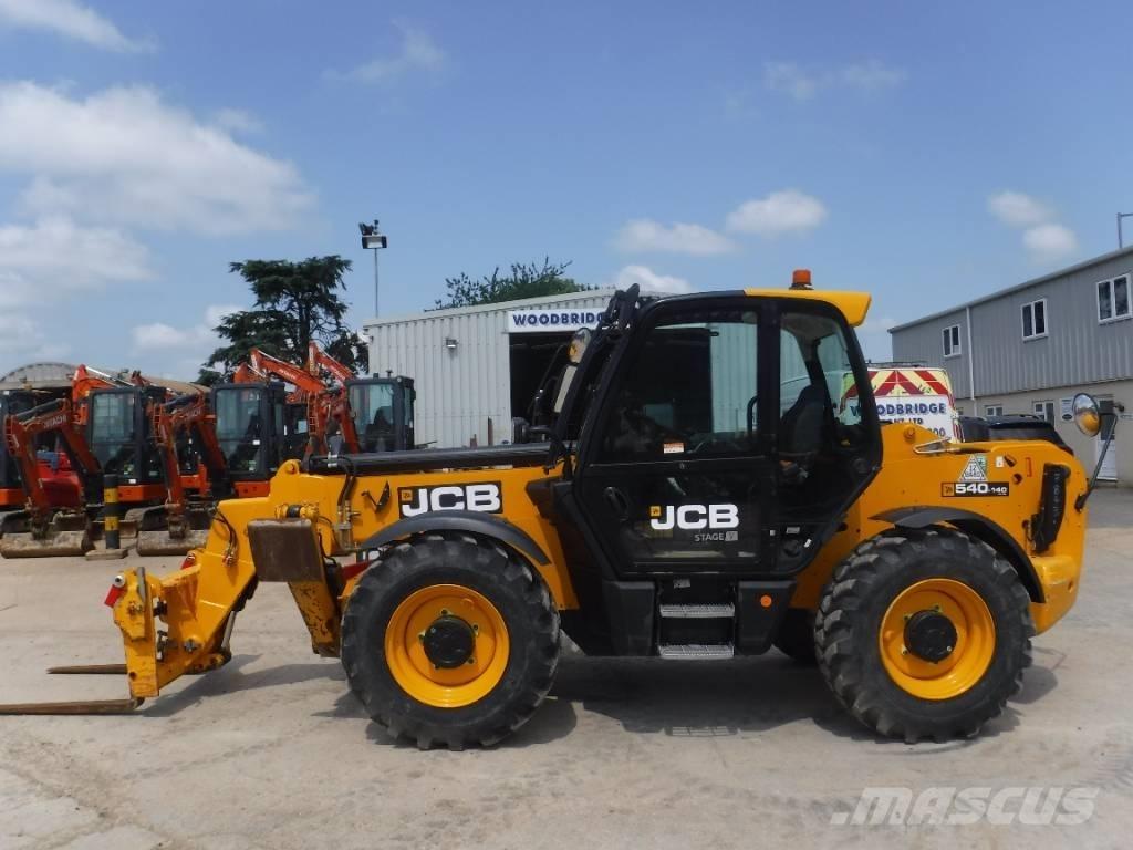 JCB 540-140 HI VIZ Teleskopiskie manipulatori