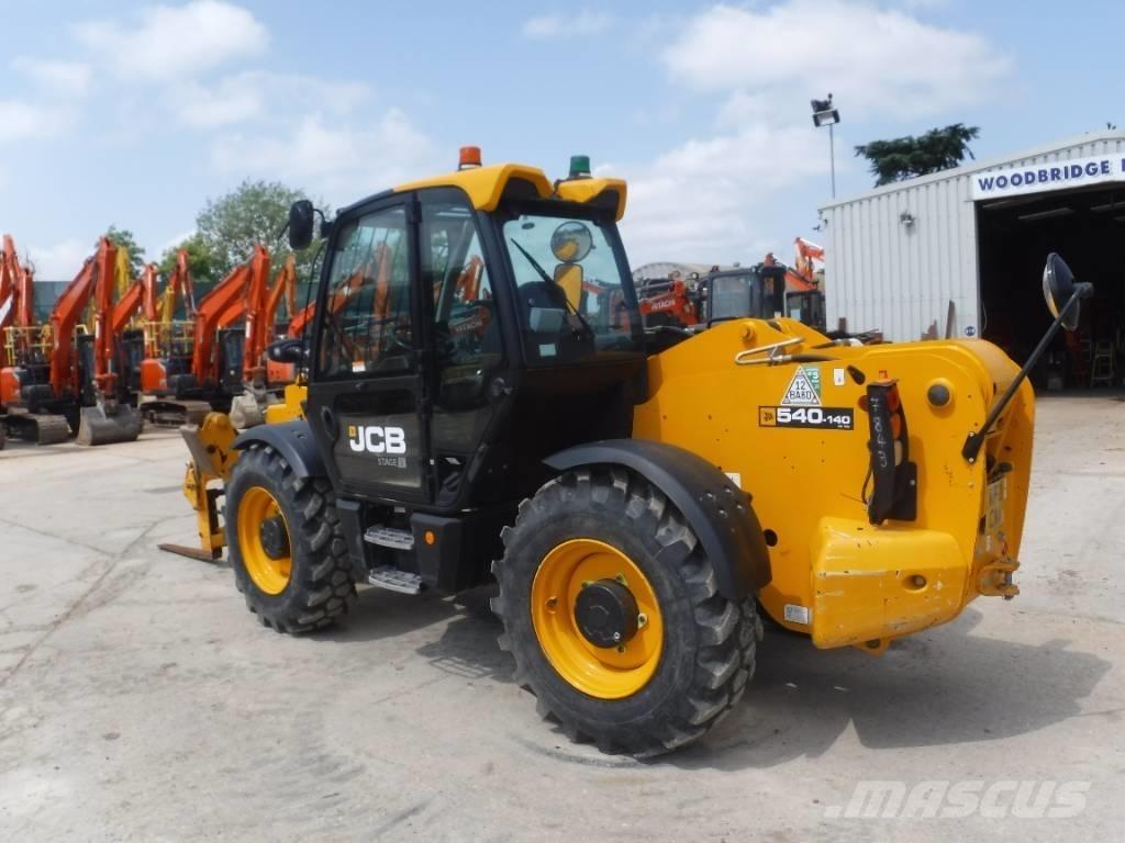 JCB 540-140 HI VIZ Teleskopiskie manipulatori