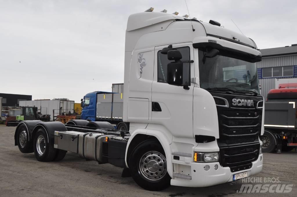 Scania R490 LB6X2MNB Šasija ar kabīni
