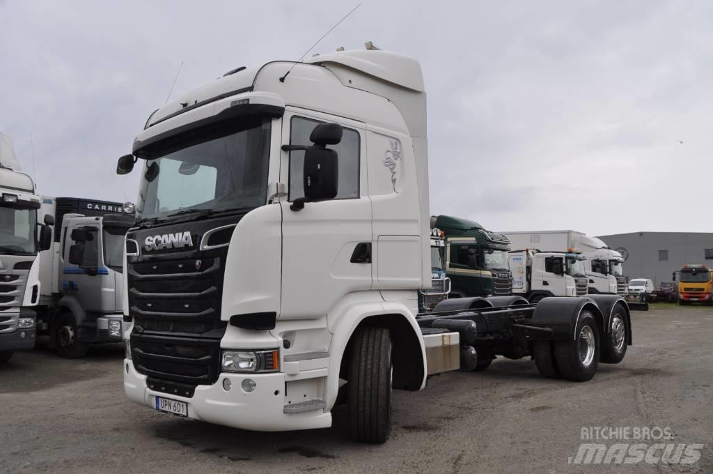 Scania R490 LB6X2MNB Šasija ar kabīni