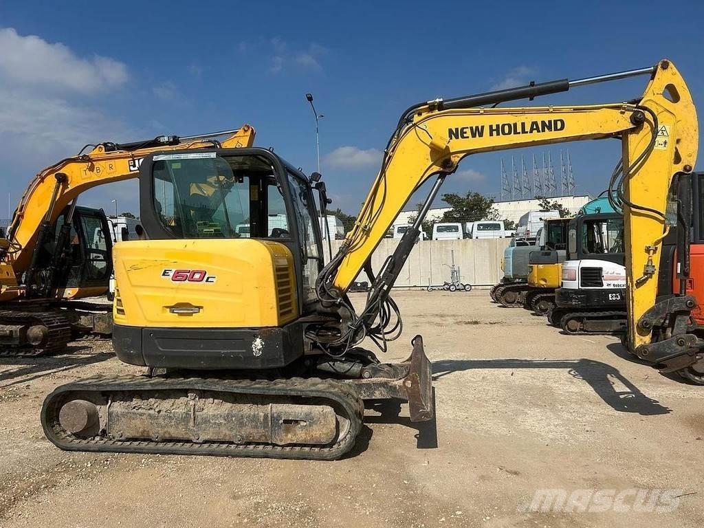 New Holland E60C Mini ekskavatori < 7 t