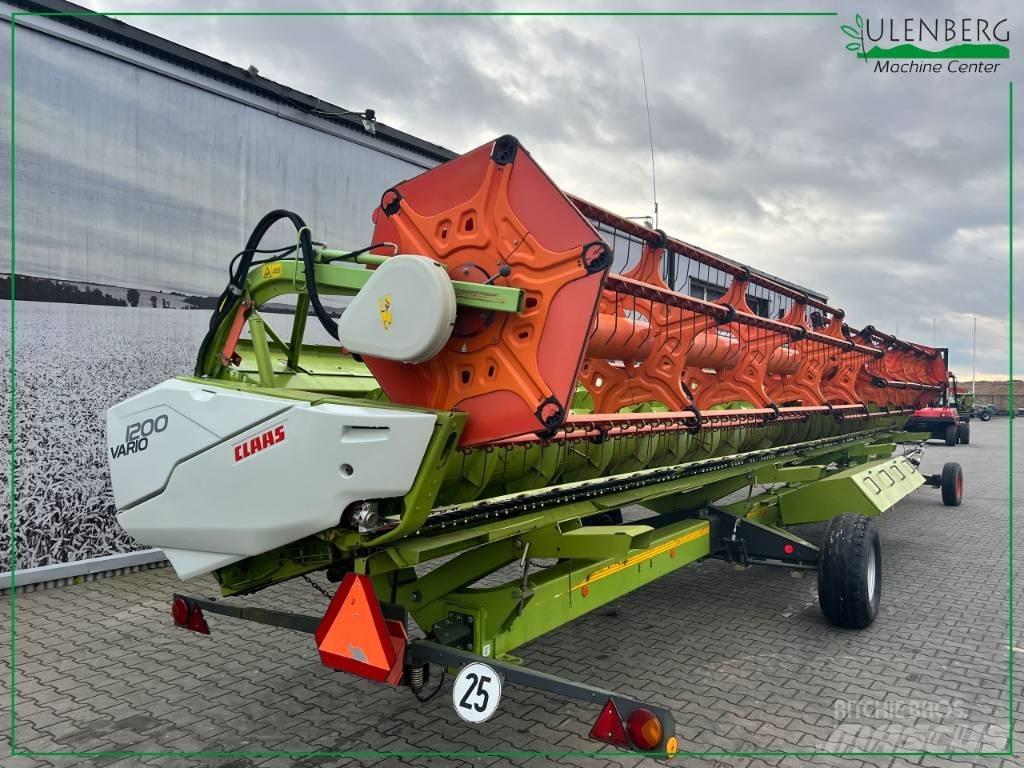 CLAAS Vario 1200 Ražas novākšanas galvas