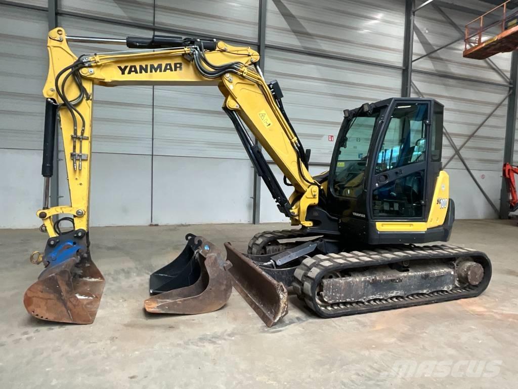 Yanmar SV 100 - 2A - 2PB Vidēja lieluma ekskavatori 7 t - 12 t