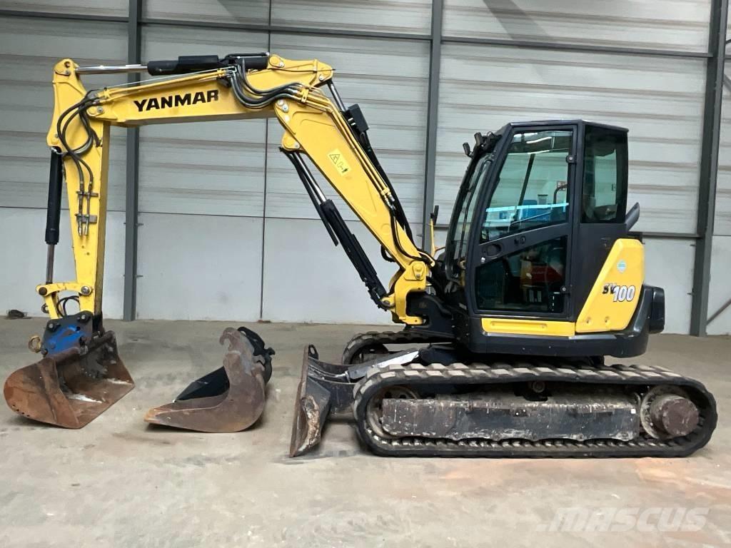 Yanmar SV 100 - 2A - 2PB Vidēja lieluma ekskavatori 7 t - 12 t