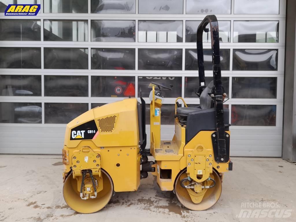CAT CB 14 Divvalču grunts veltņi
