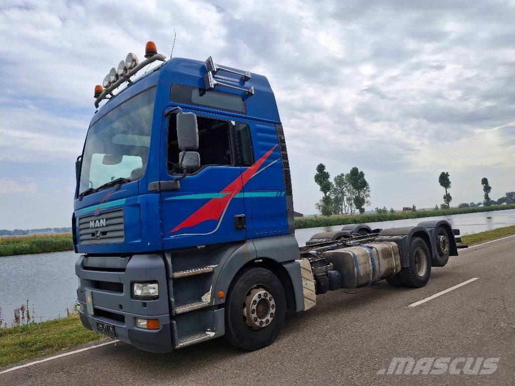 MAN TGA 26.390 6X2 Šasija ar kabīni