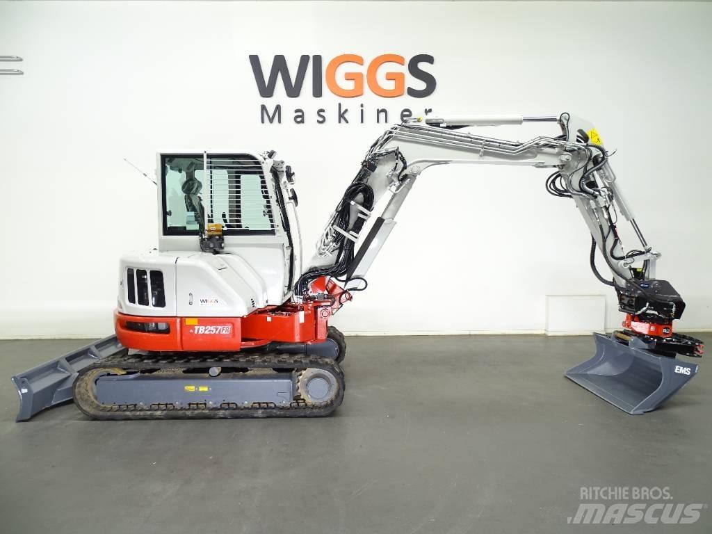 Takeuchi TB 257 FR Mini ekskavatori < 7 t